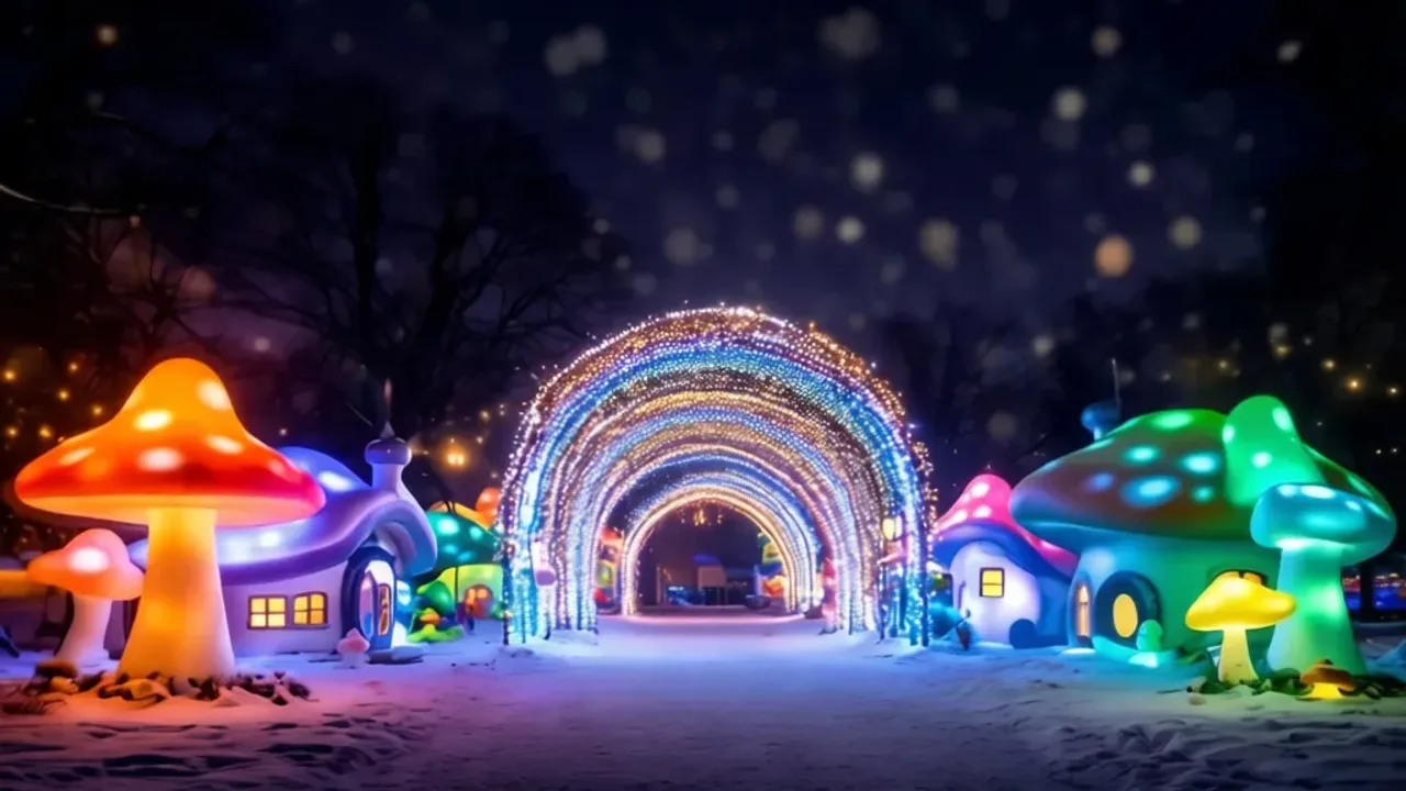 Garden of Lights – Smerfy Szczecin: Wszystko o wystawie w Arkonce