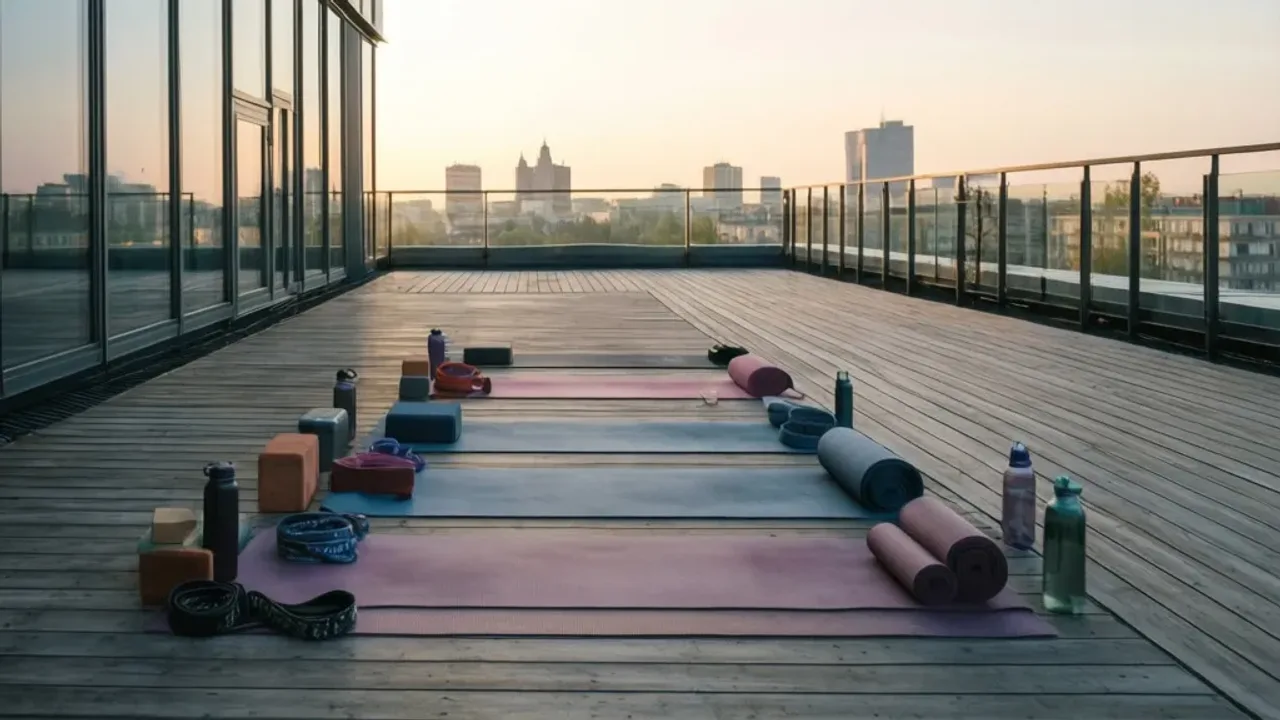 Joga na dachu Galaxy – nietypowe zajęcia w szczecinie