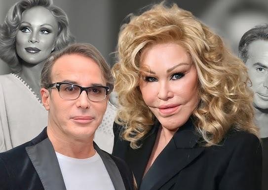Jocelyn Wildenstein podczas publicznego wystąpienia, ukazująca charakterystyczne rysy twarzy po operacjach plastycznych.